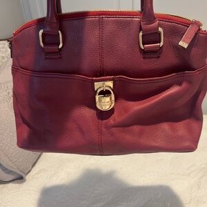 Red Calvin Klein Purse